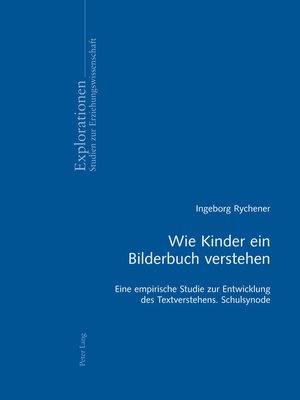 cover image of Wie Kinder ein Bilderbuch verstehen